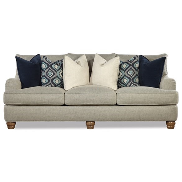 Huntington House 2081 Solutions Customizable Sofa with English Arms and